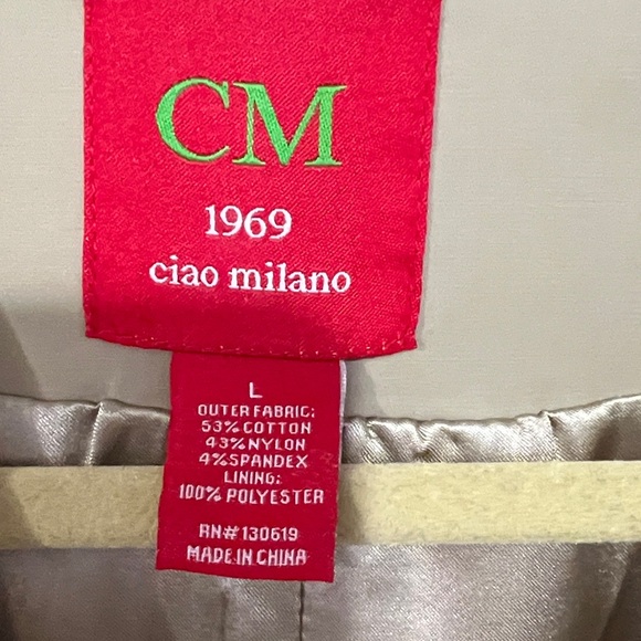 Milano Elegant Tan Trench Coat - Picture 8 of 8